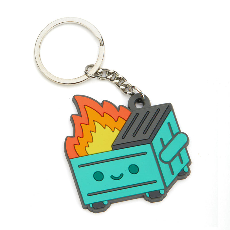 Dumpster Fire Key Ring