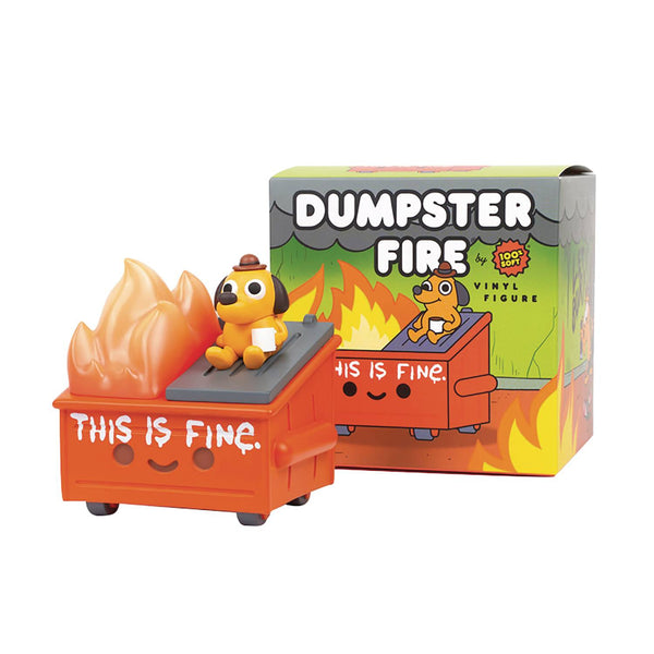 Dumpster Fire Vinyl Figure (This Is Fine Version)