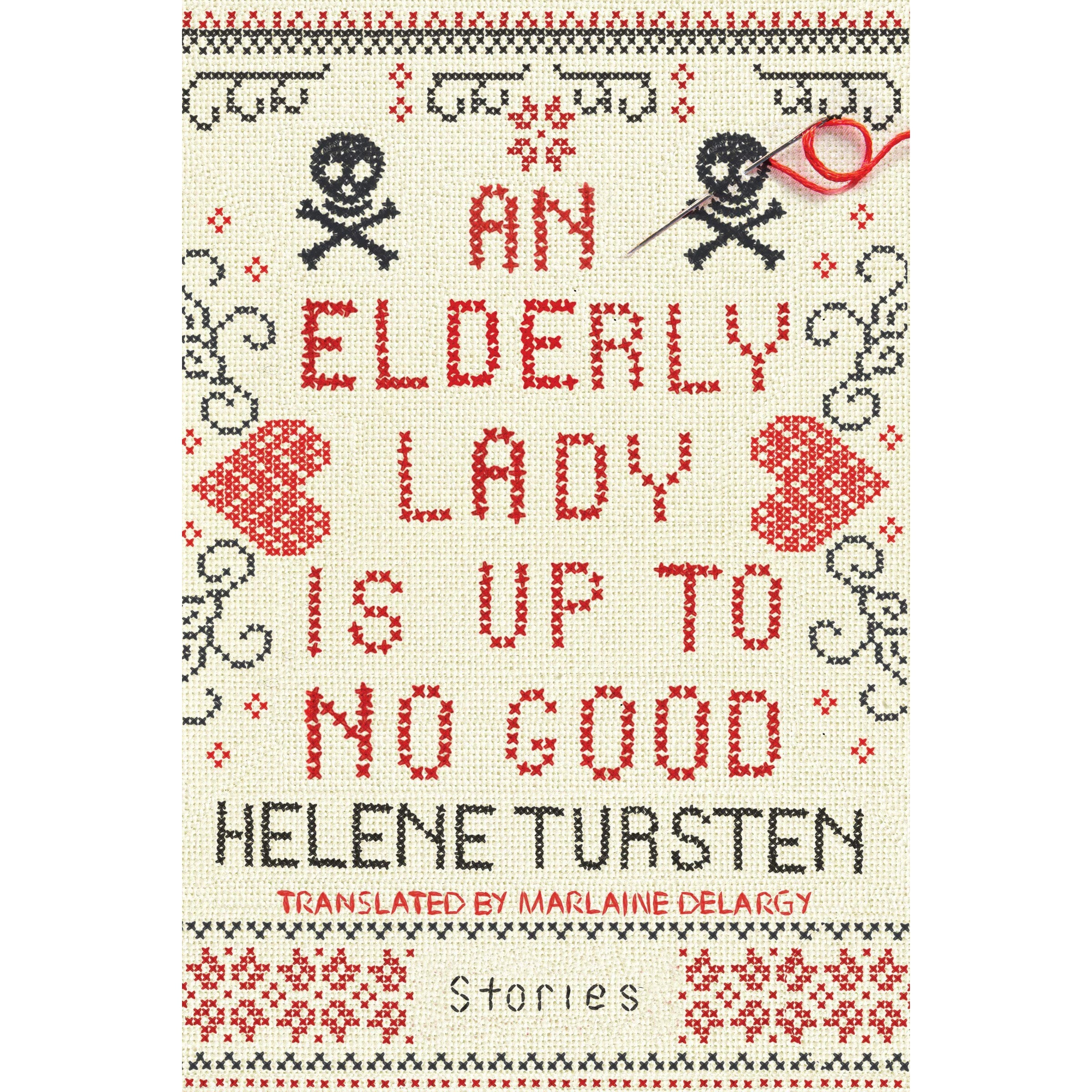 An Elderly Lady Is Up to No Good
