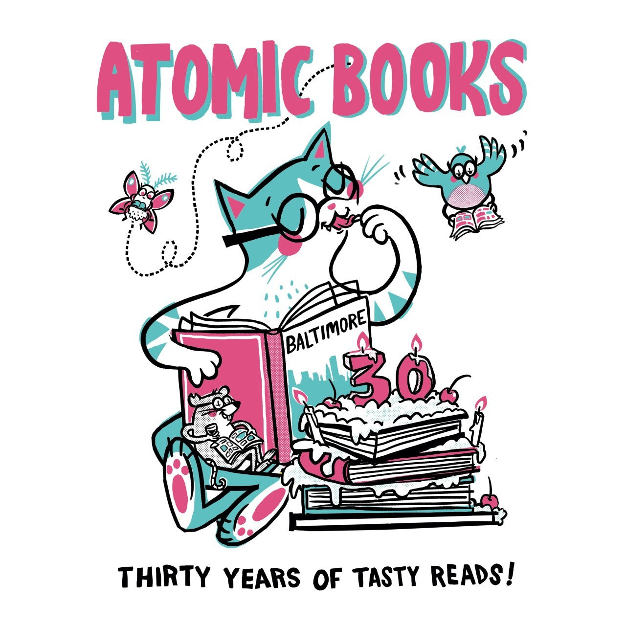 Atomic Books 30th Anniversary Tote 3