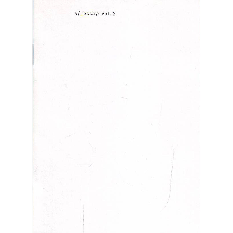 v/_essay: vol. 2