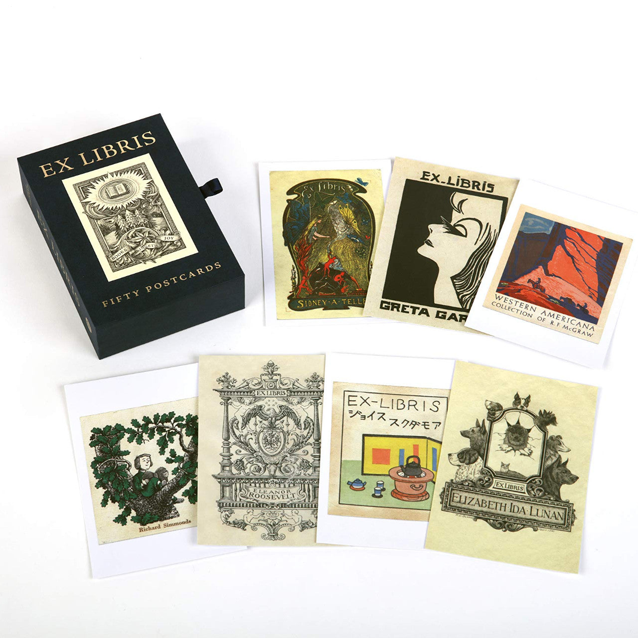 Ex Libris: Fifty Postcards Book