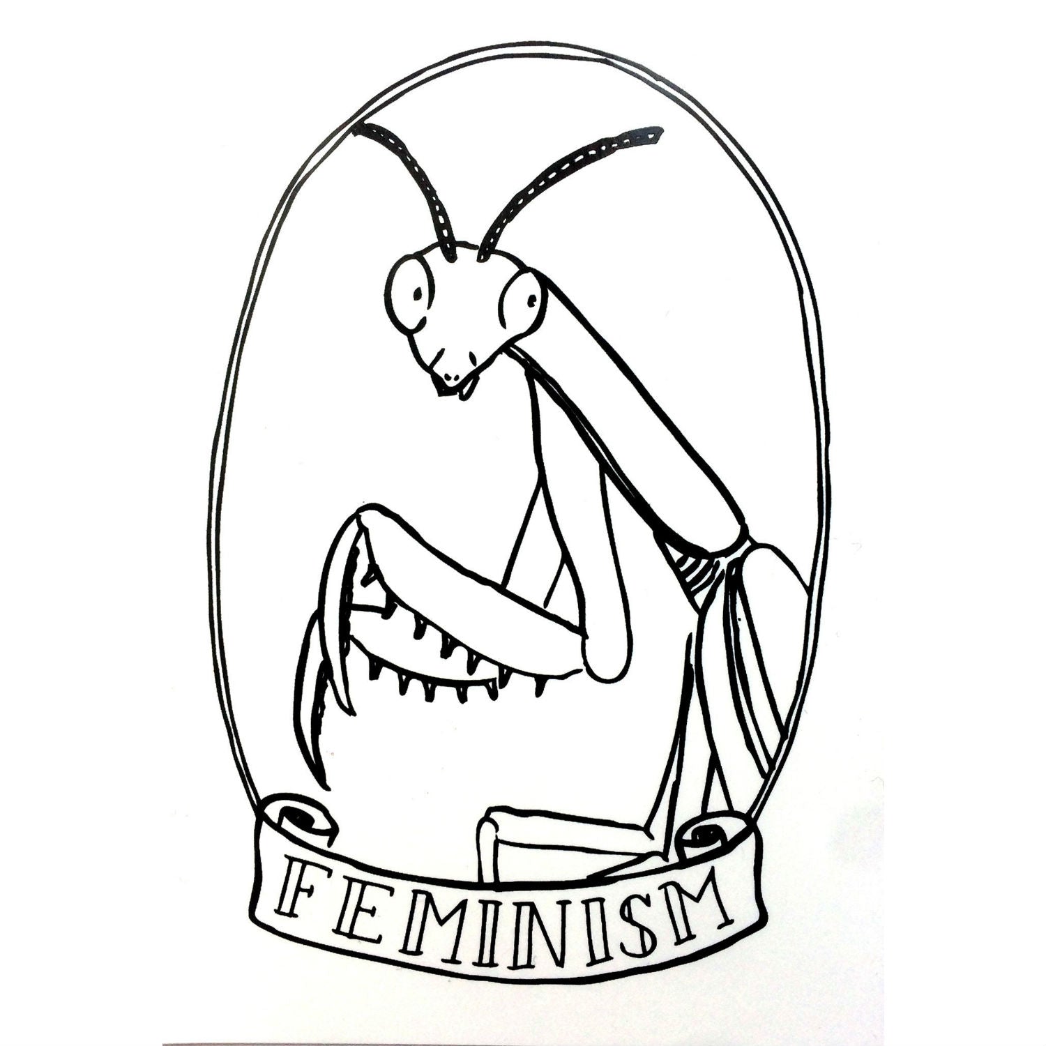 Feminism Sticker