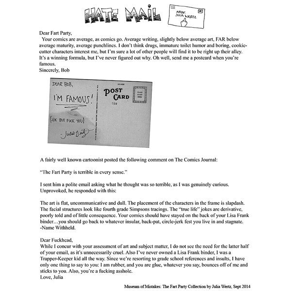 Museum Of Mistakes: The Fart Party Collection