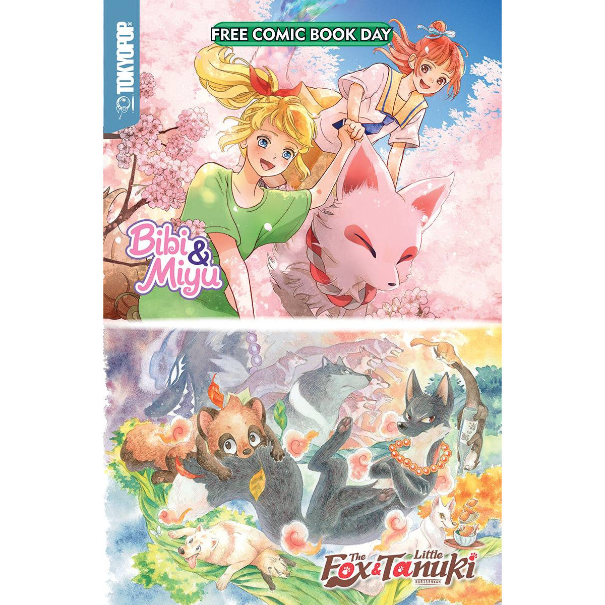 Bibi And Miyu / The Fox And Little Tanuki (Free Comic Book Day 2020)