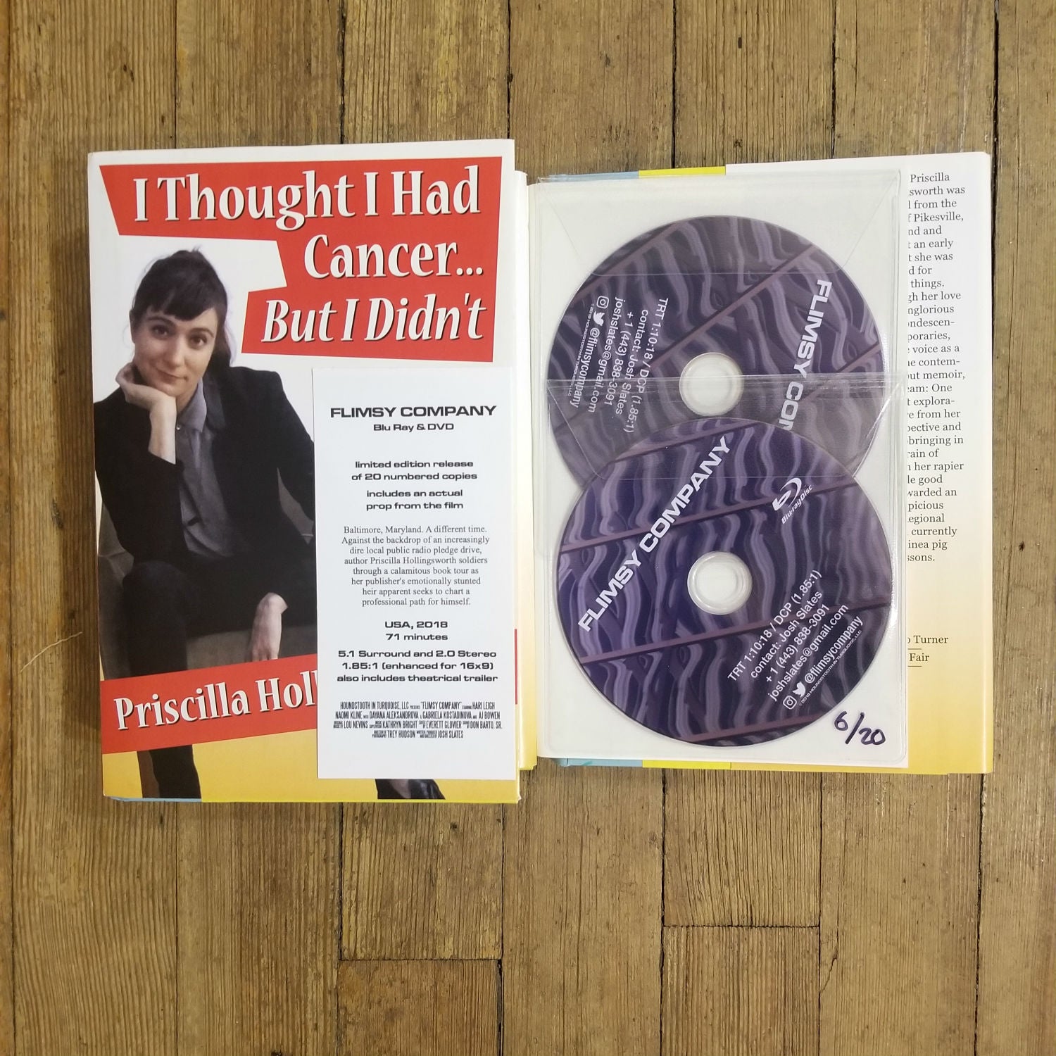 Flimsy Company Blu Ray + DVD