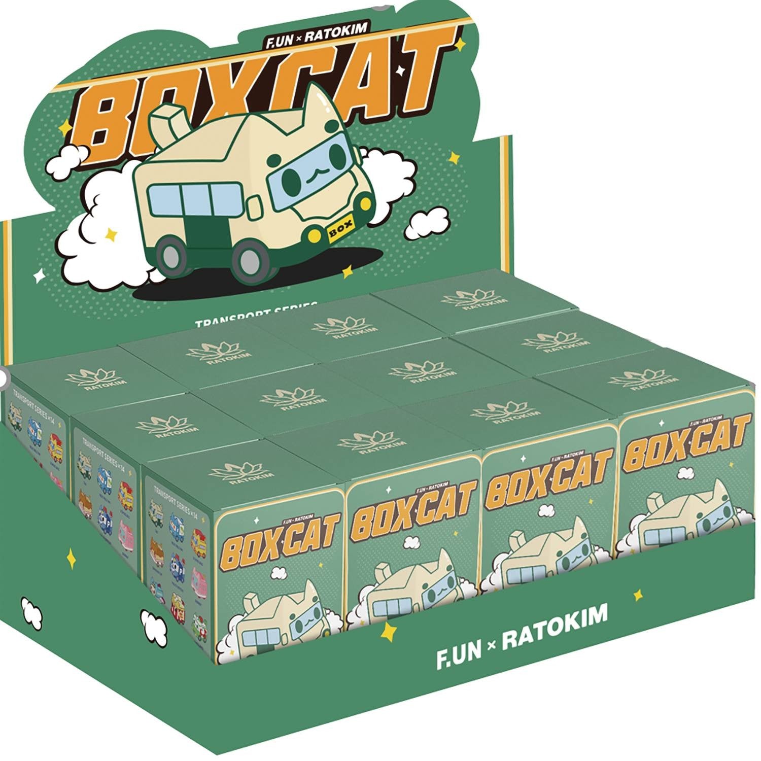 Fun Box Cat Transport Blindbox Figure