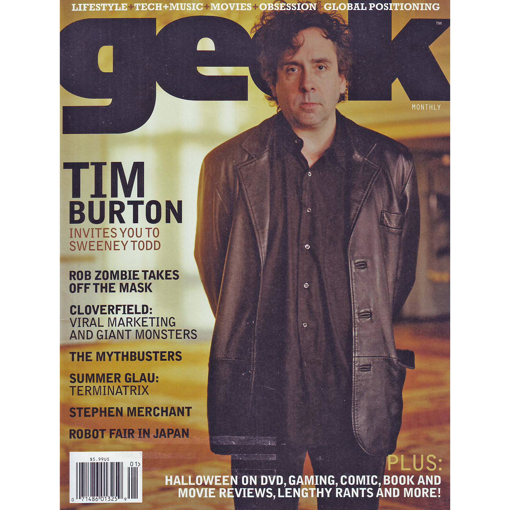 GEEK Magazine (January 2008) – Atomic Books