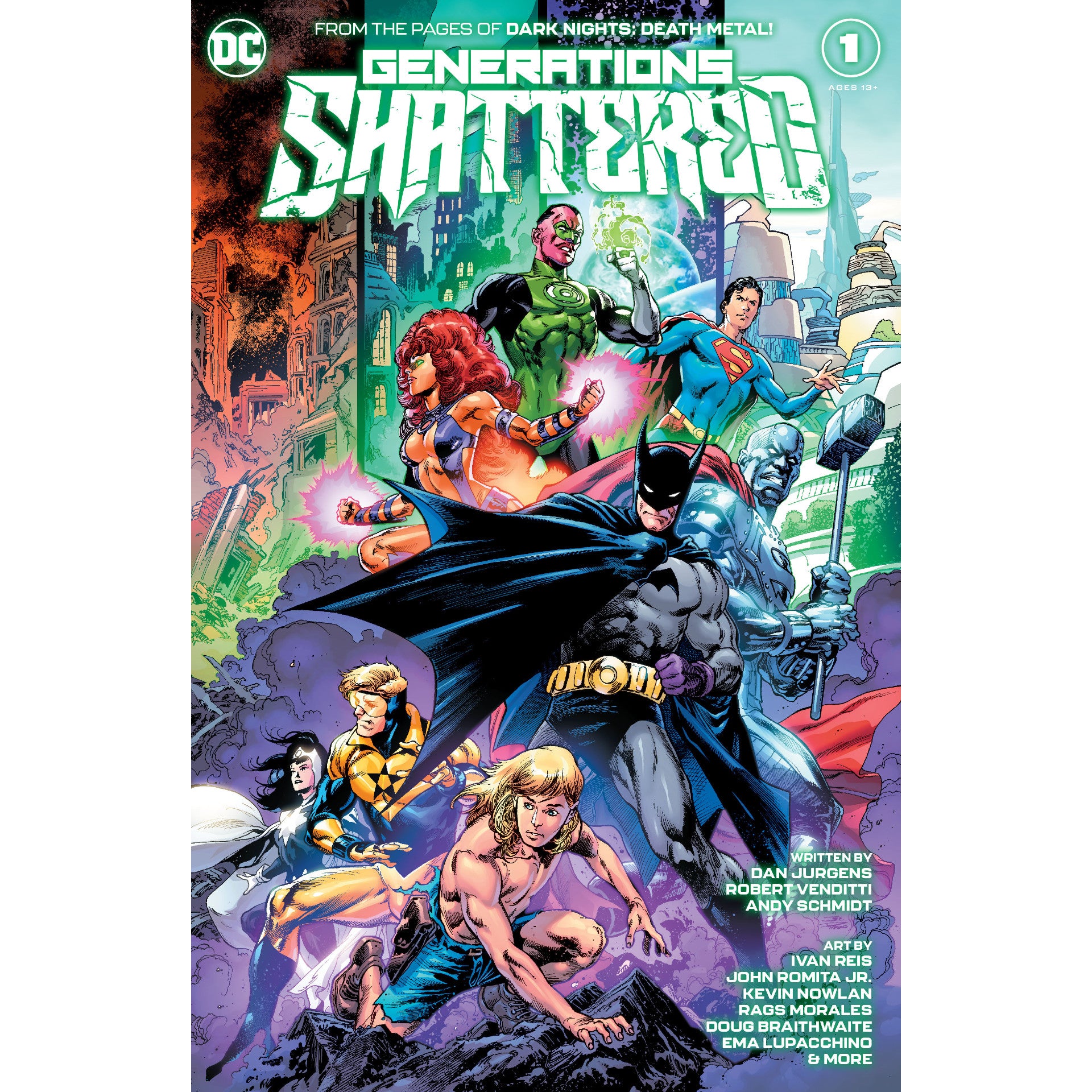 Generations Shattered #1 (regular cover)