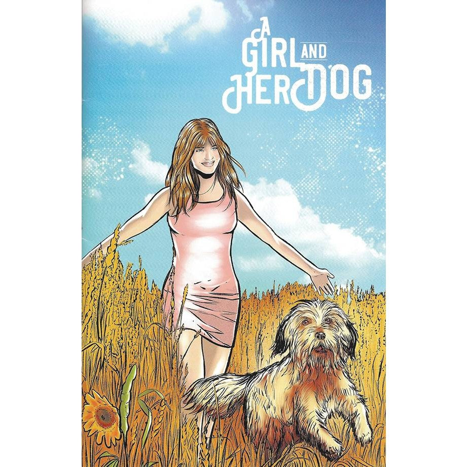 A Girl And Her Dog
