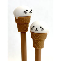 Ice Cream Animals Gel Pen (seal)