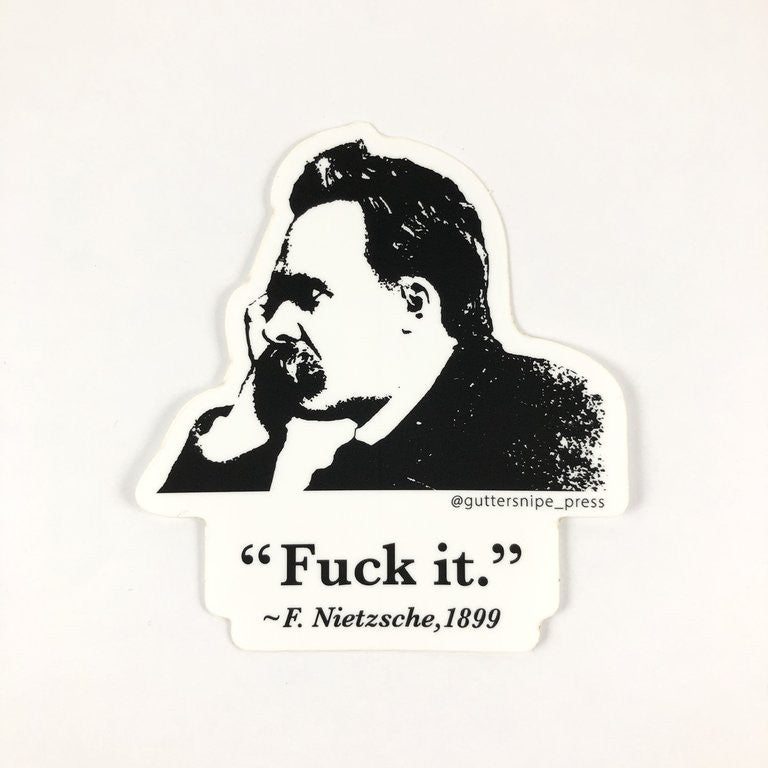 Nietzsche Sticker