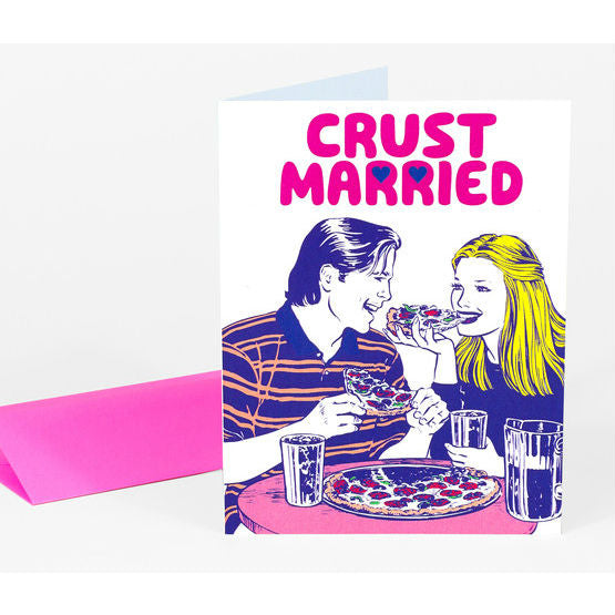 Crust Married Notecard – Atomic Books