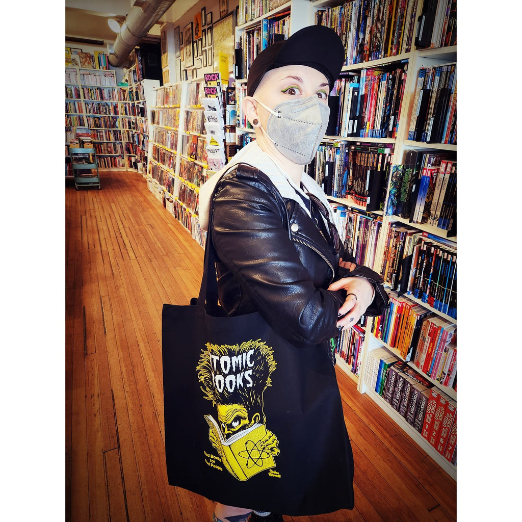 Atomic Books Bad Books For Bad People Tote