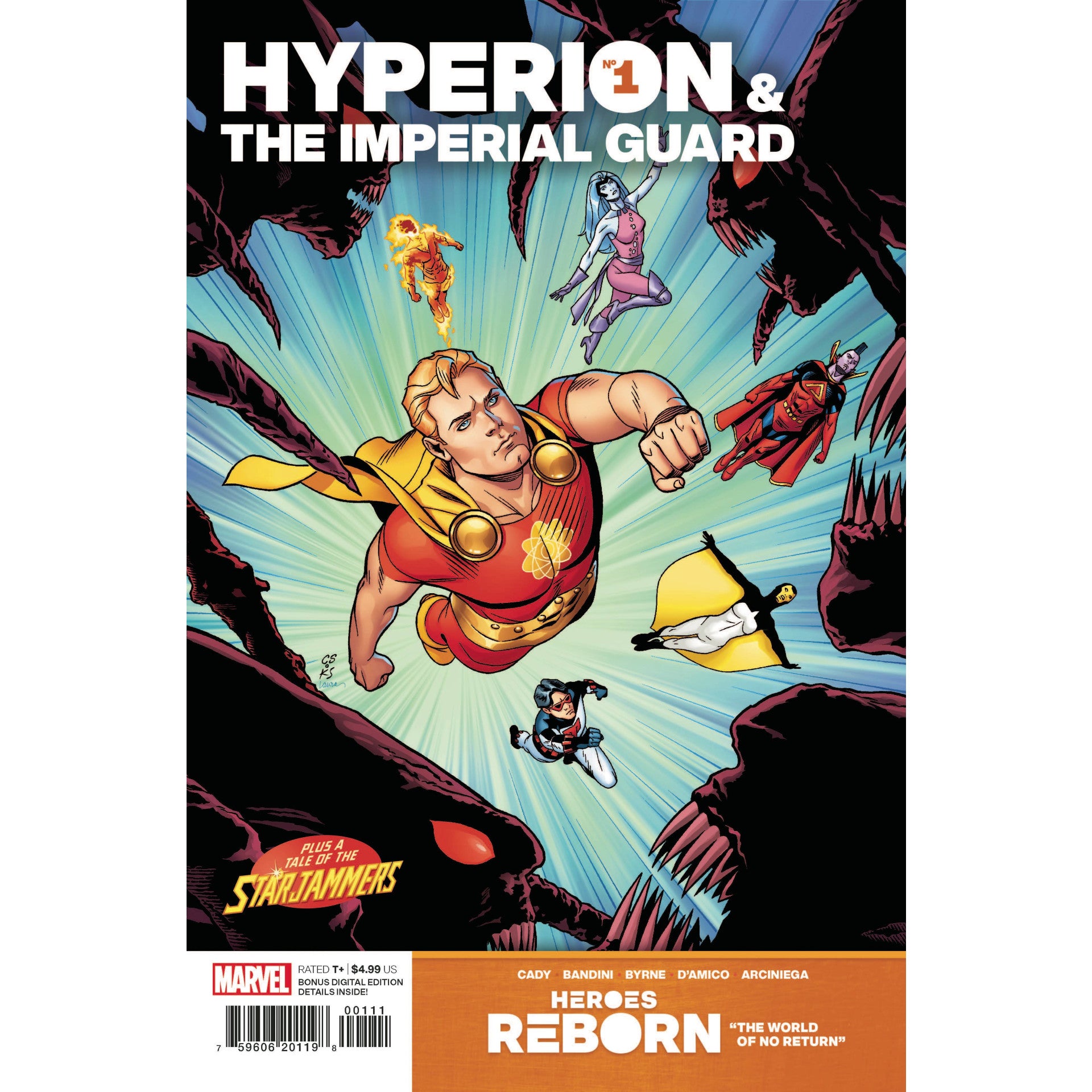 Heroes Reborn Hyperion And Imperial Guard #1
