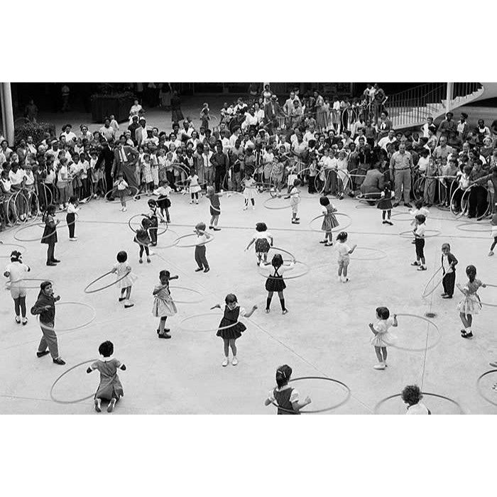 Hula Hoop Contest Baltimore Postcard