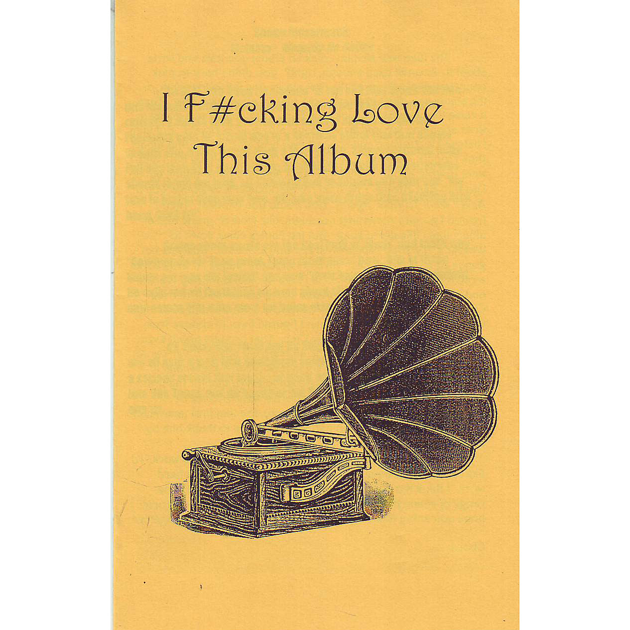 I F#cking Love This Album