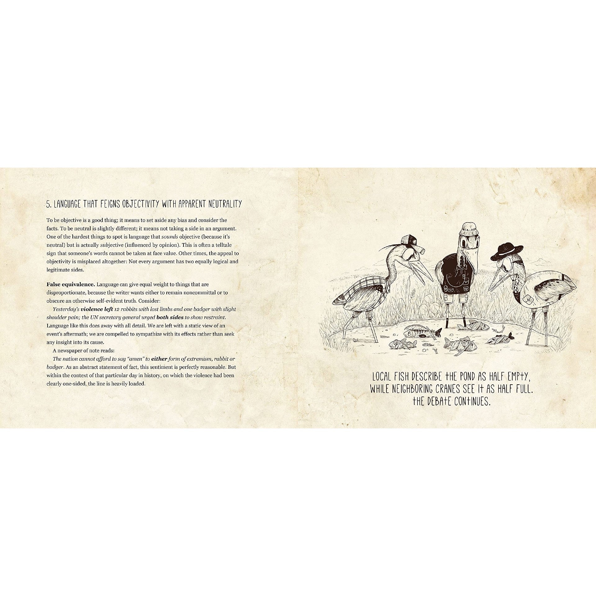 An Illustrated Book of Loaded Language: Learn to Hear What's Left Unsaid 