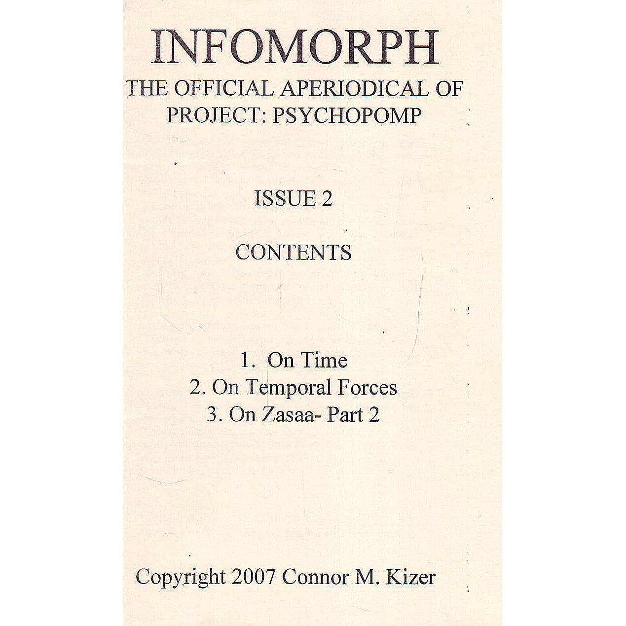 Infomorph #2