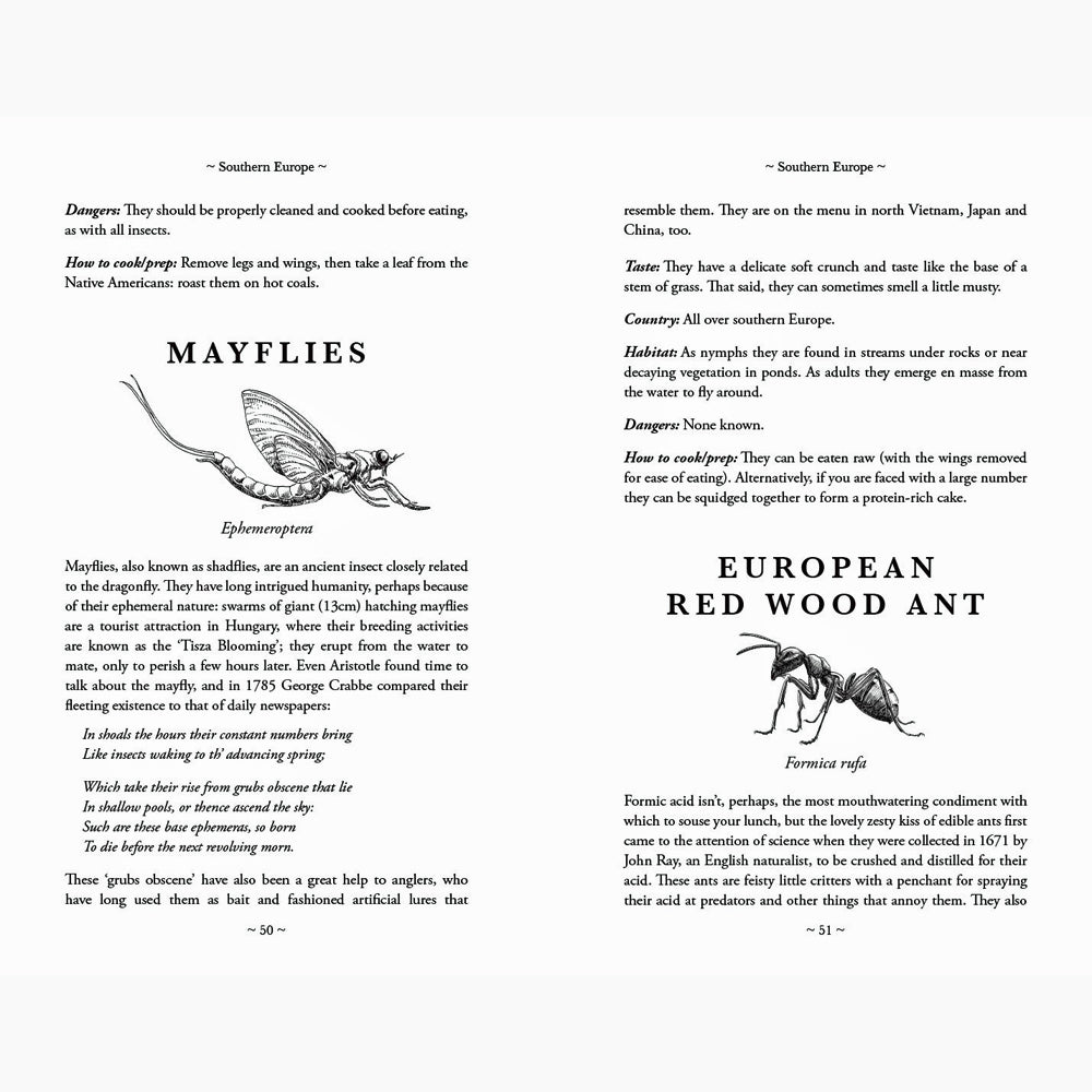Insect Cookbook Insects: An Edible Field Guide – Atomic Books