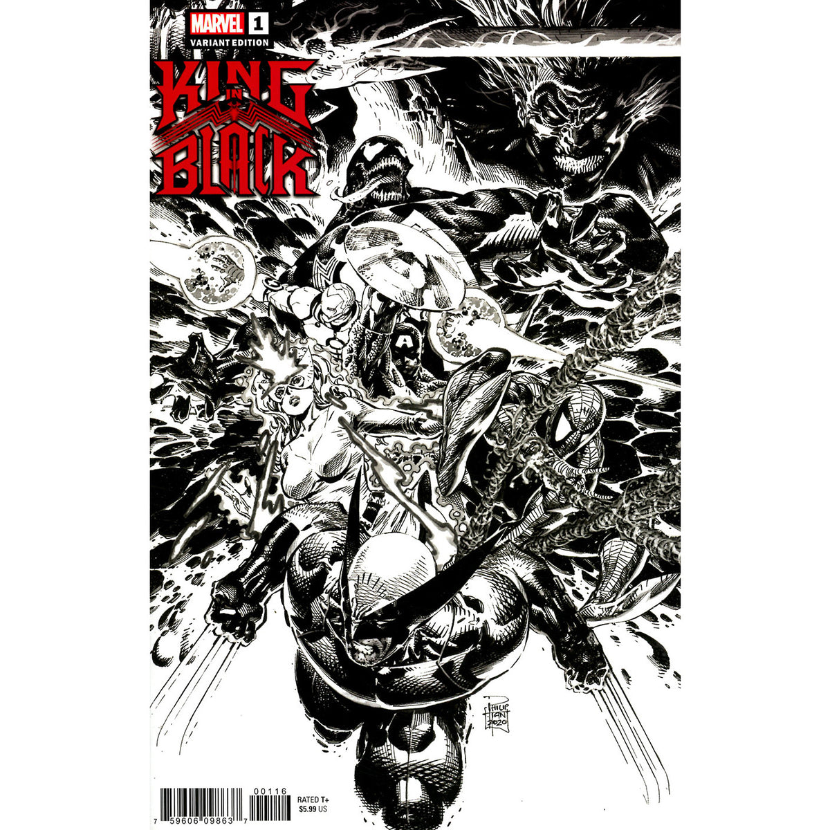 King In Black #1 (cover J)