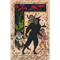 Krampus Greeting Cards: 20 Assorted Cards in Deluxe Tin