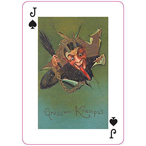 Krampus Playing Cards