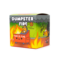 Dumpster Fire Vinyl Figure (This Is Fine Version)