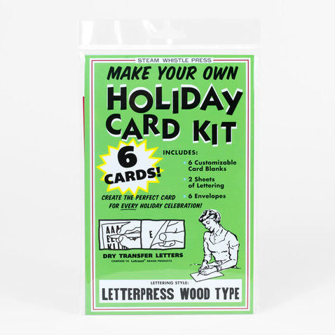 Make Your Own Holiday Card Customizable Card Kit