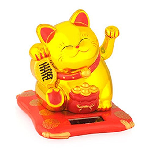 Maneki Solar Lucky Cat