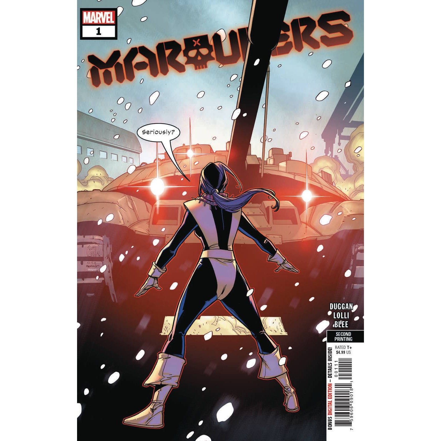 Marauders #1 (second printing)