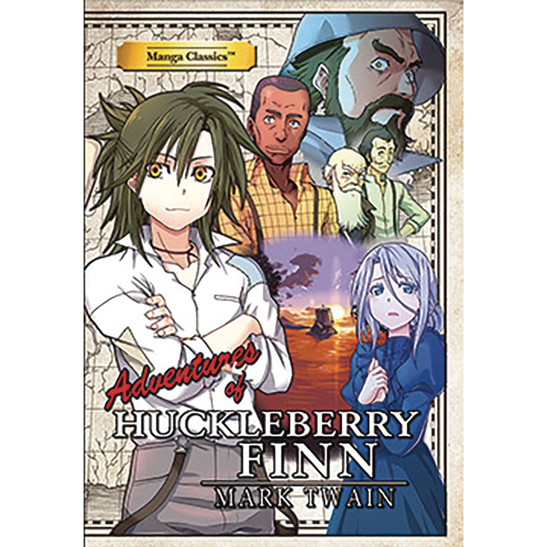 Manga Classics: The Adventures Of Huckleberry Finn