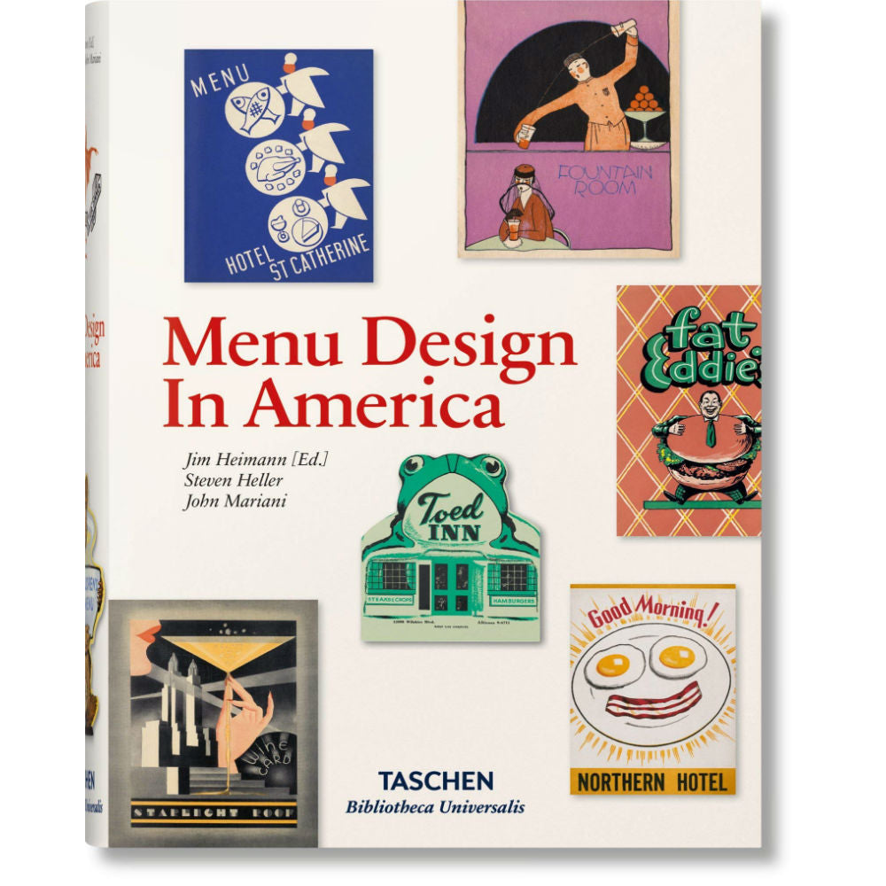 MENU design by Judi Radice メニューデザインオーク出版 Menu Design
