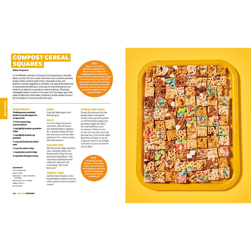 Milk Bar: Kids Only: A Cookbook