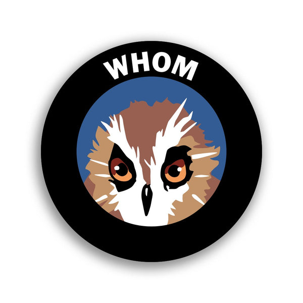 Whom Sticker