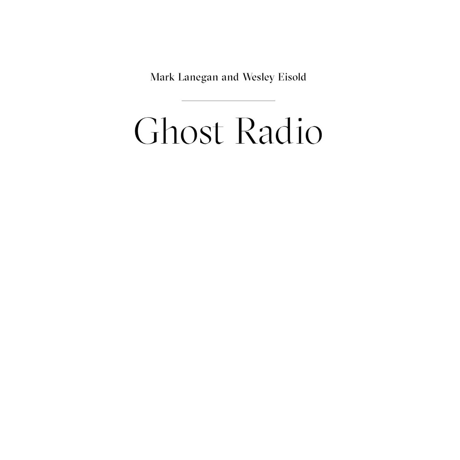 Ghost Radio