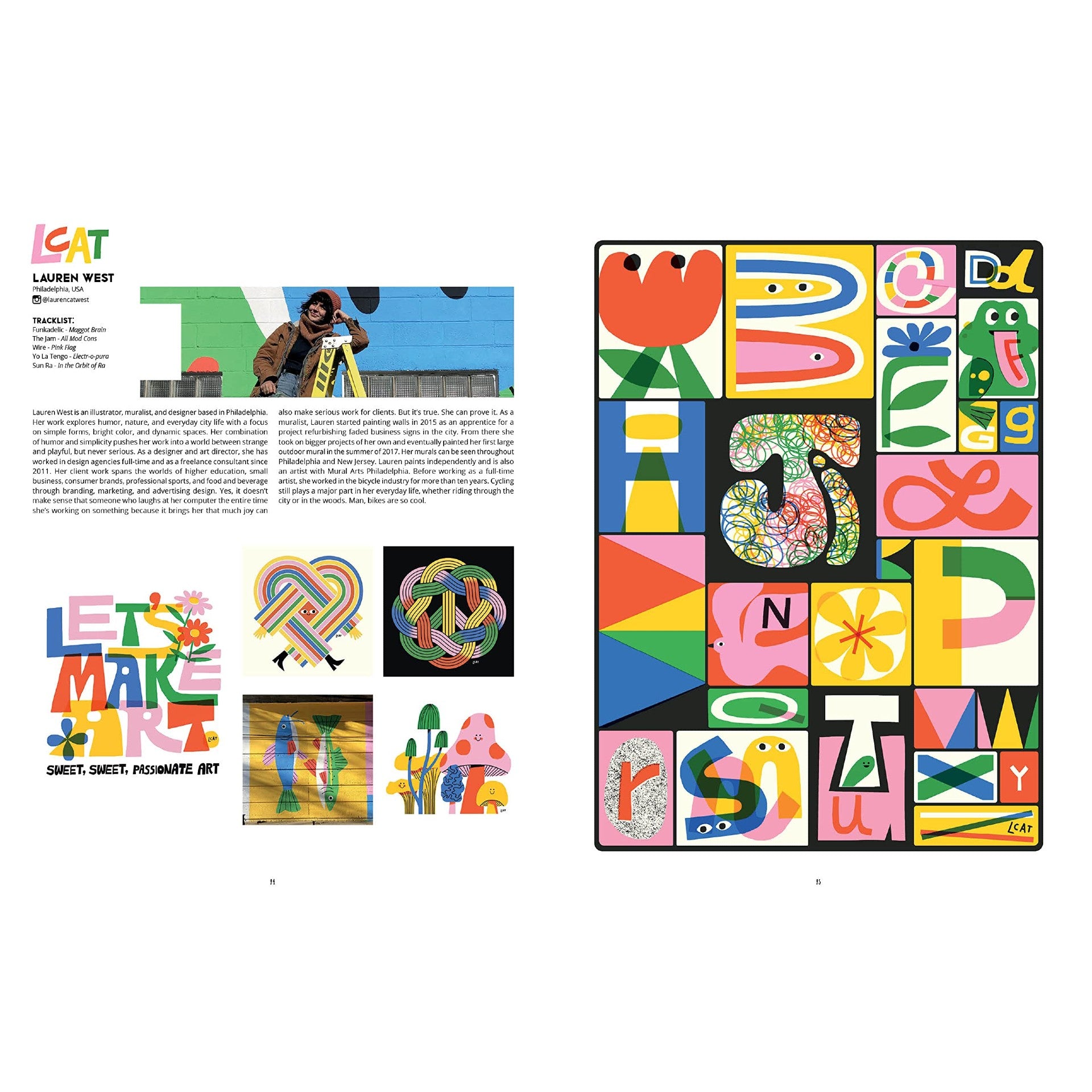 Modern Calligraphy Bible: 101 Alphabets From Artists Around The World 