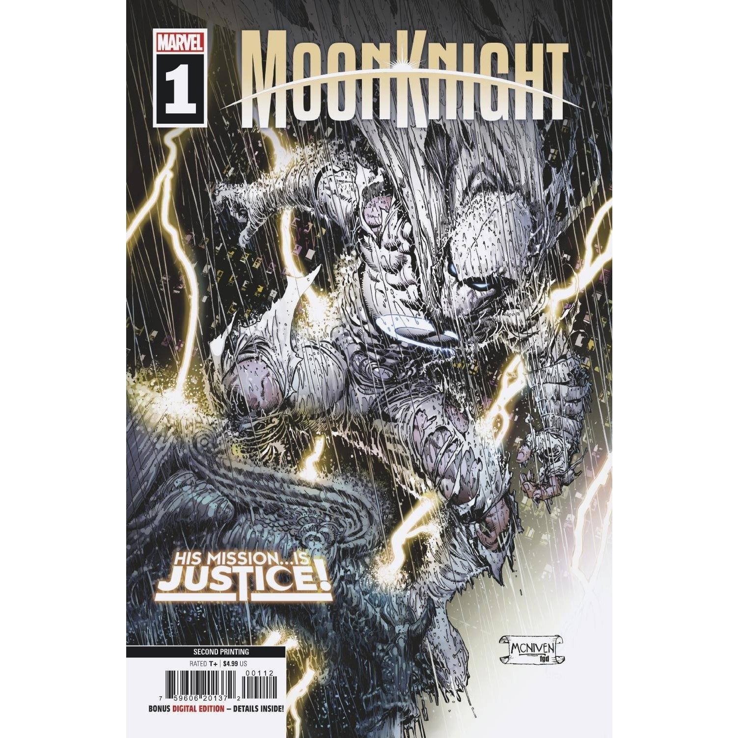 Moon Knight #1 (2nd printing)