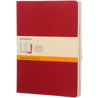 Moleskine Cahier Lined XL Notebook (red)