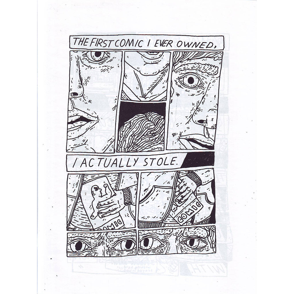My First Comic And My First Prank Call