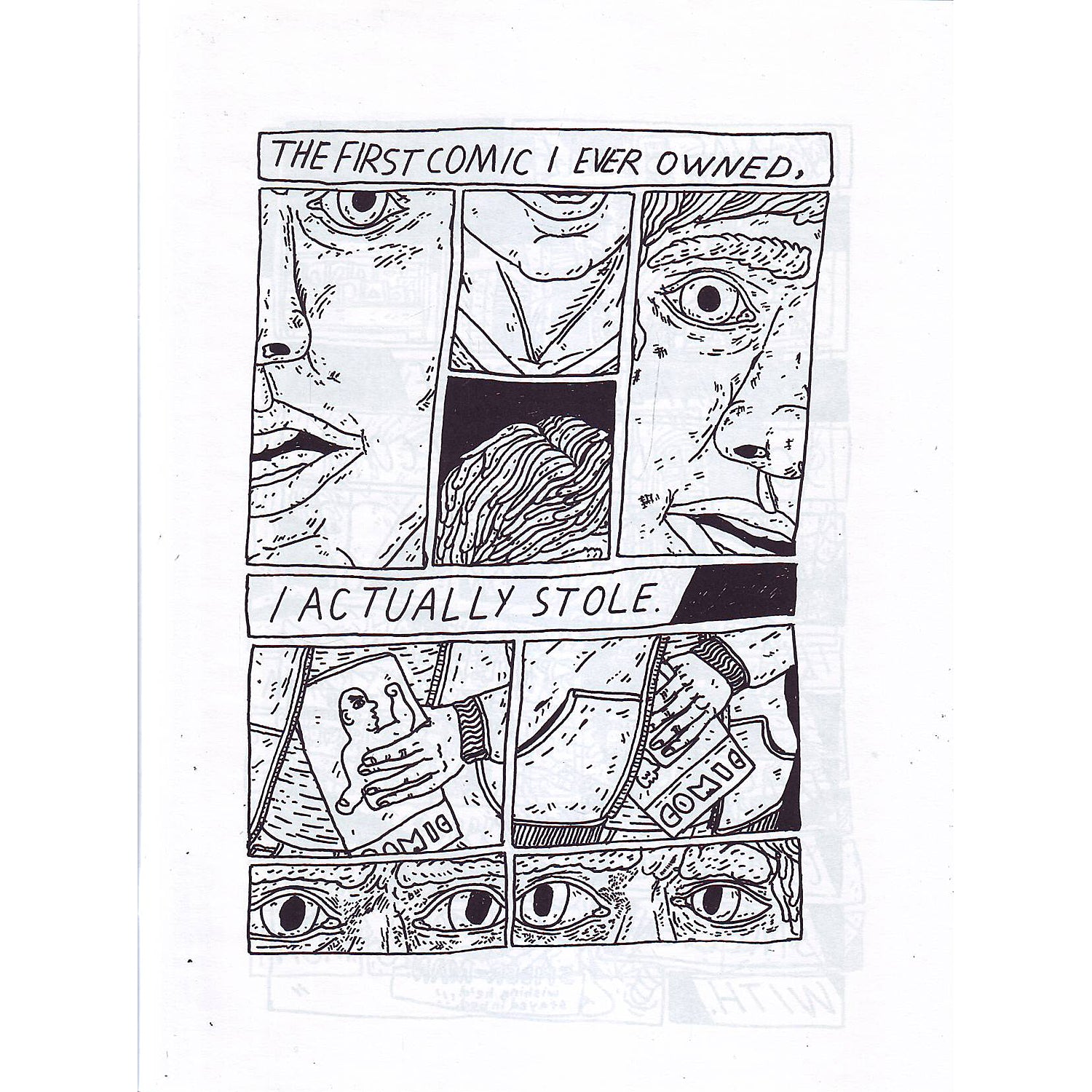 My First Comic And My First Prank Call