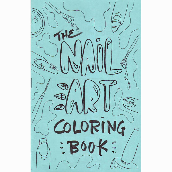 Nail Art Coloring Book