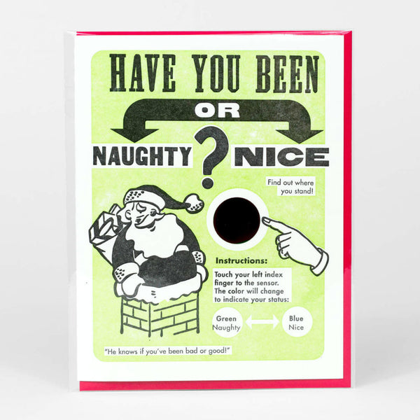 Naughty or Nice Notecard
