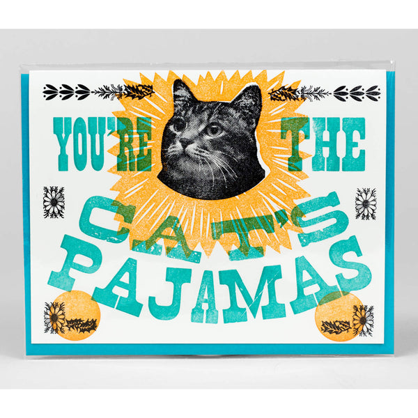 You're the Cat's Pajamas Notecard