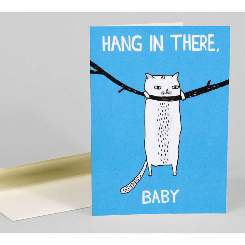 Hang In There Baby Notecard