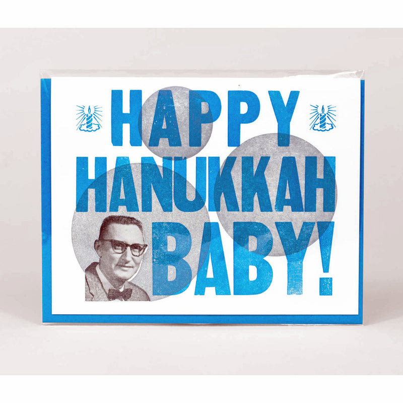 Happy Hanukkah Baby Notecard