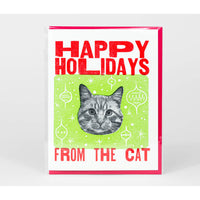 Happy Holidays from the Cat Notecard