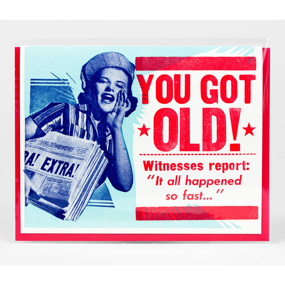 You Got Old Notecard