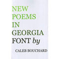 New Poems In Georgia Font