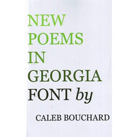 New Poems In Georgia Font